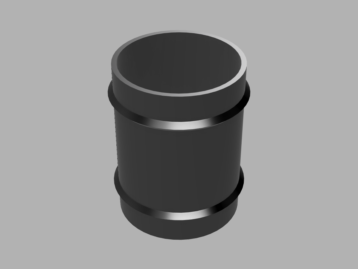 Charge-Pipe Coupler catalog render