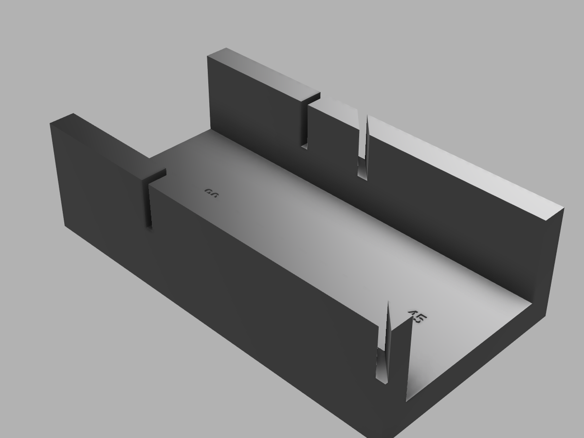 Miter Box 90/45 catalog render