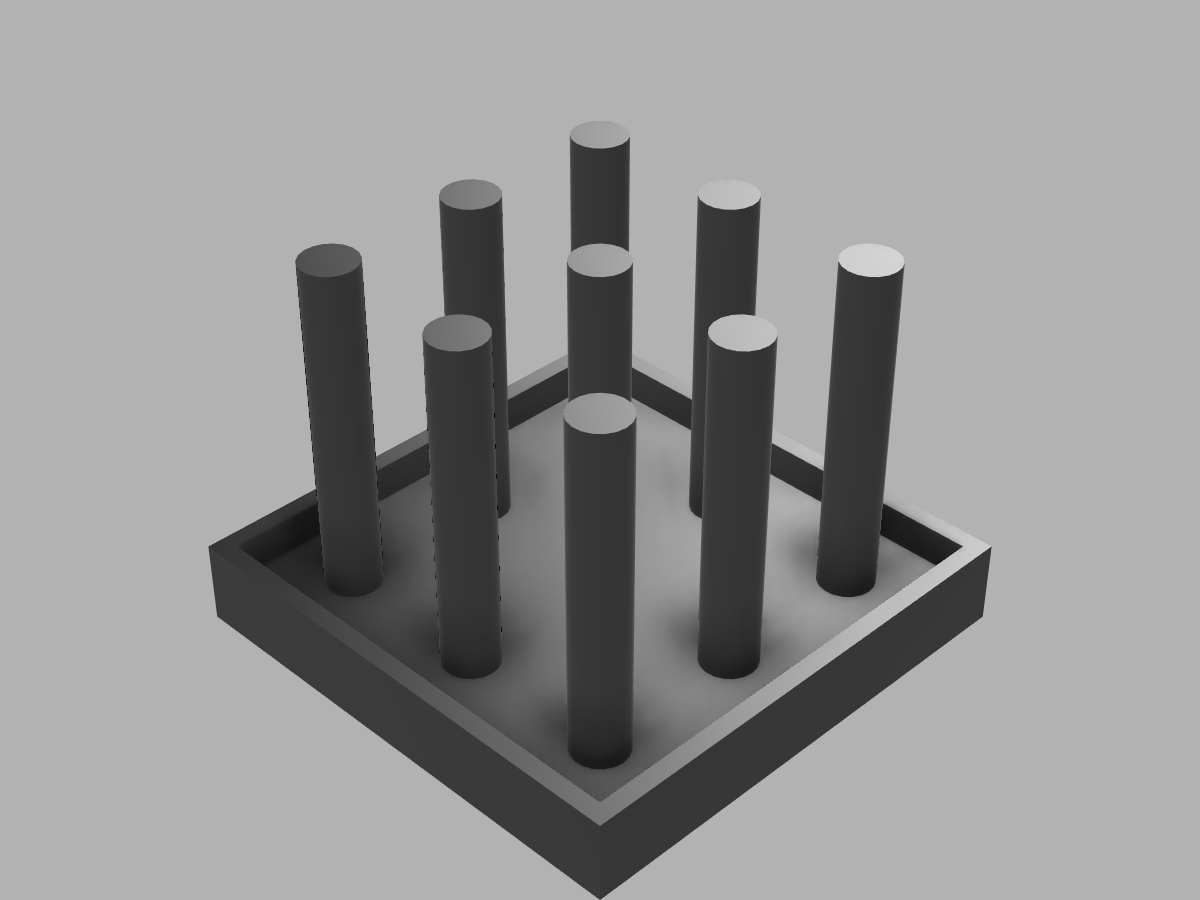 Tube Drying Rack catalog render