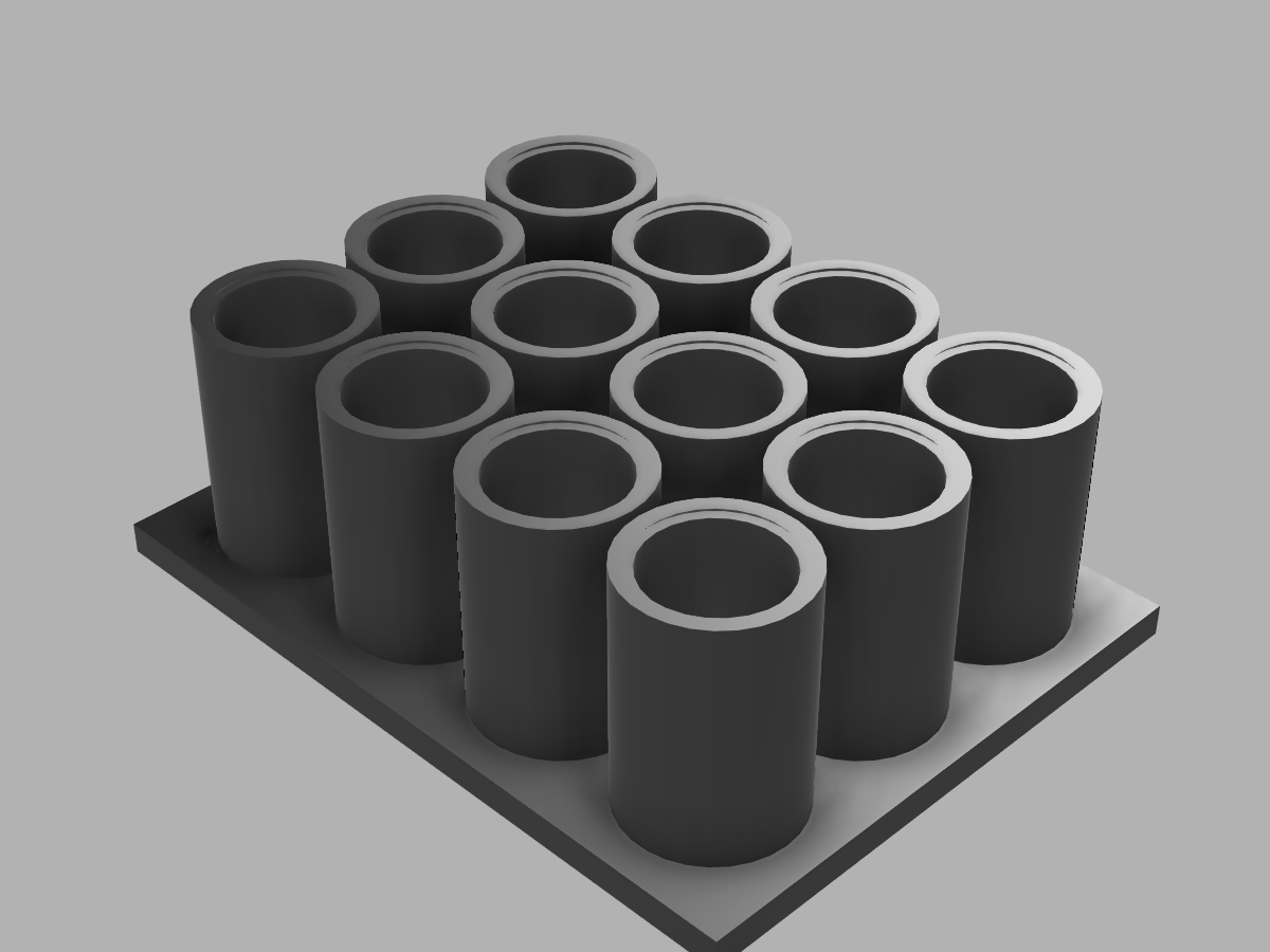 Vial / Tube Rack catalog render