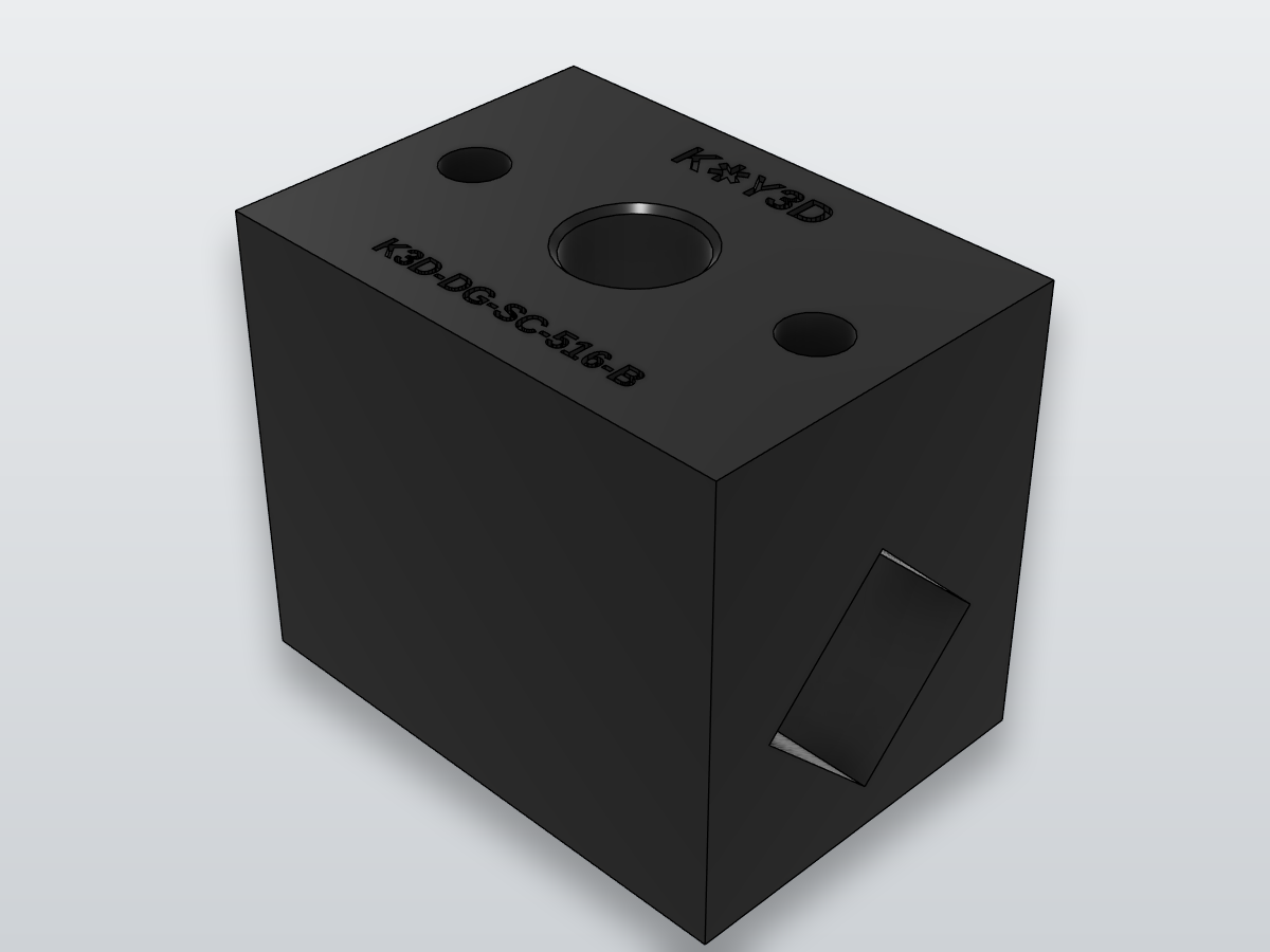A3 Self-centering V-block 5/16in catalog render
