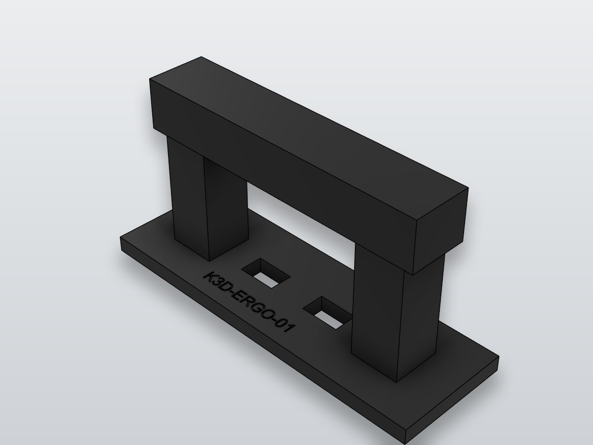 Panel Lifting Handle catalog render