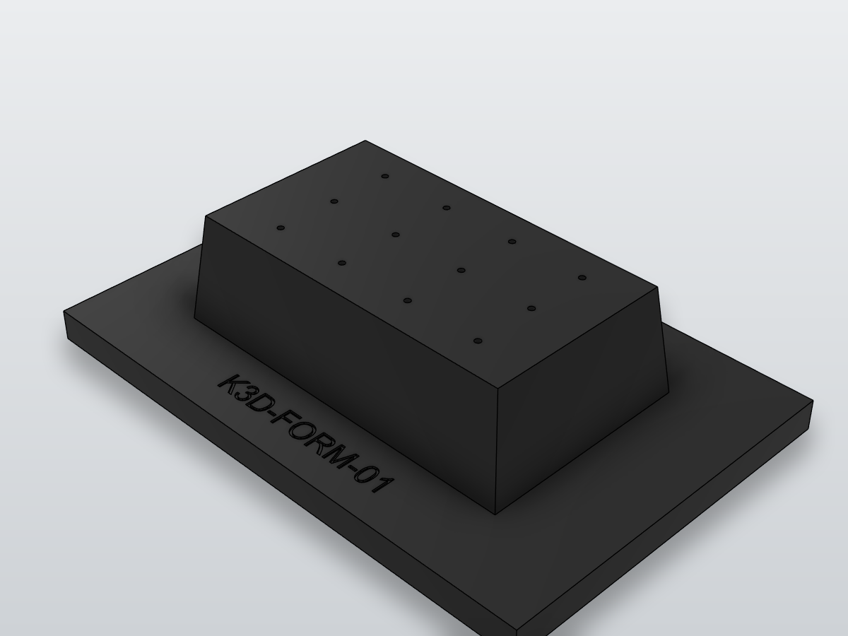 Thermoform Mold Demo catalog render
