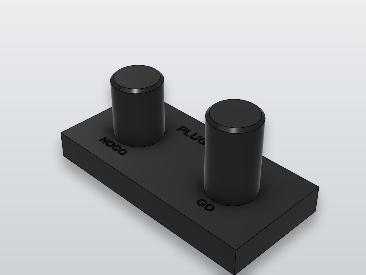 Gauge M (0.500in plug) catalog render