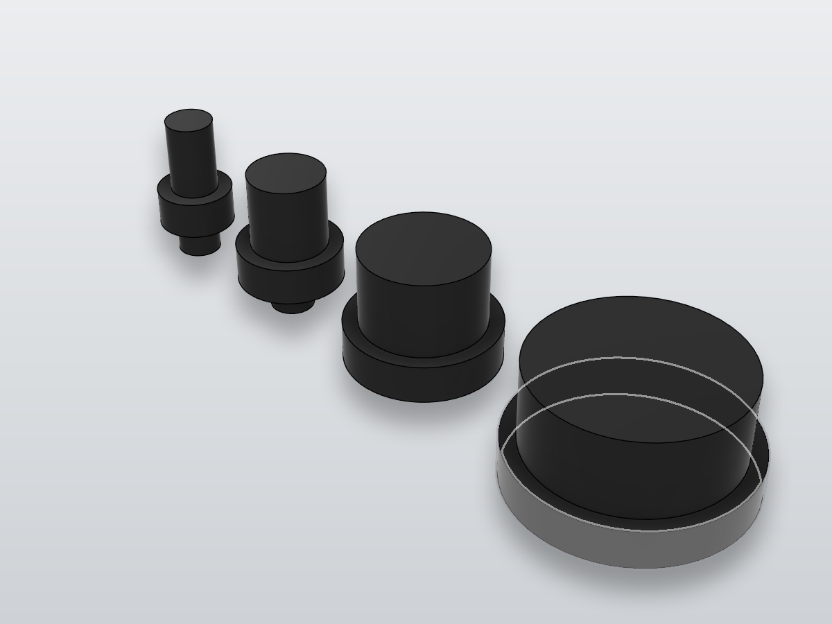 Anodize Plug Set catalog render