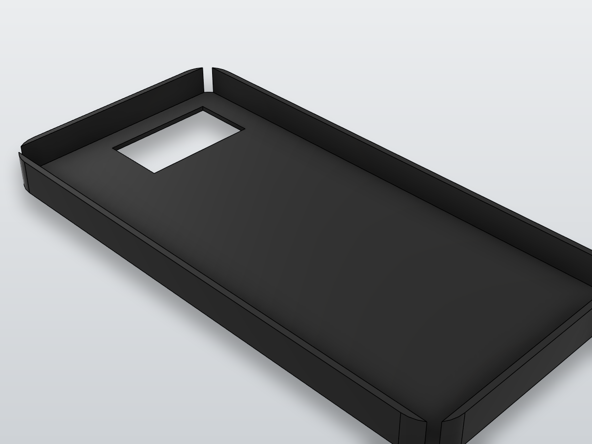 Note 10+ Phone Case catalog render