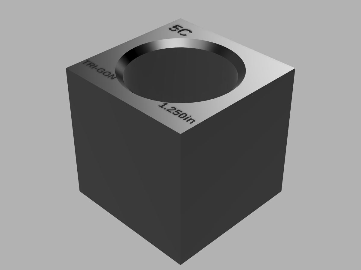 5C Collet Block catalog render