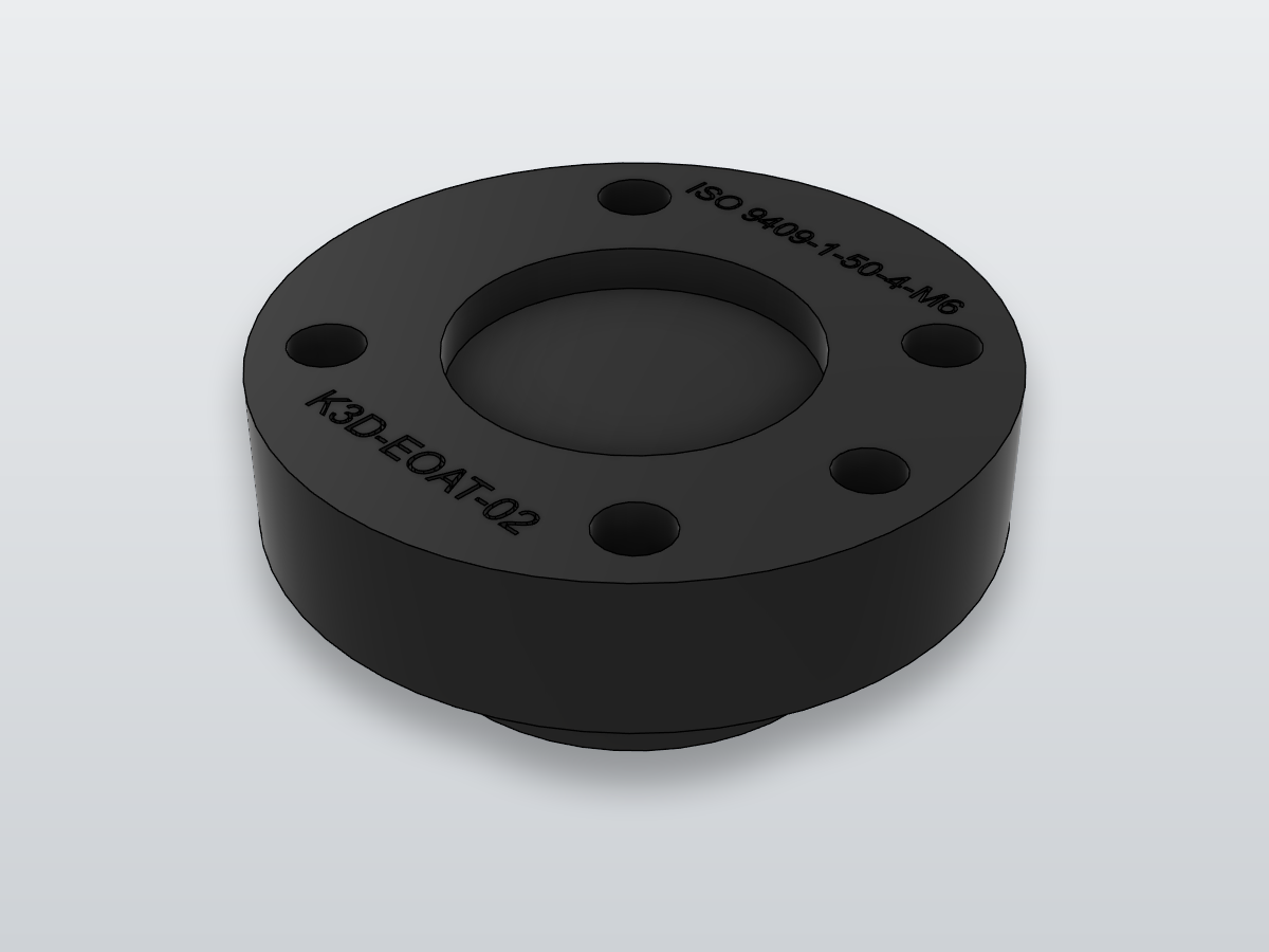 ISO-9409 Tool Mount catalog render