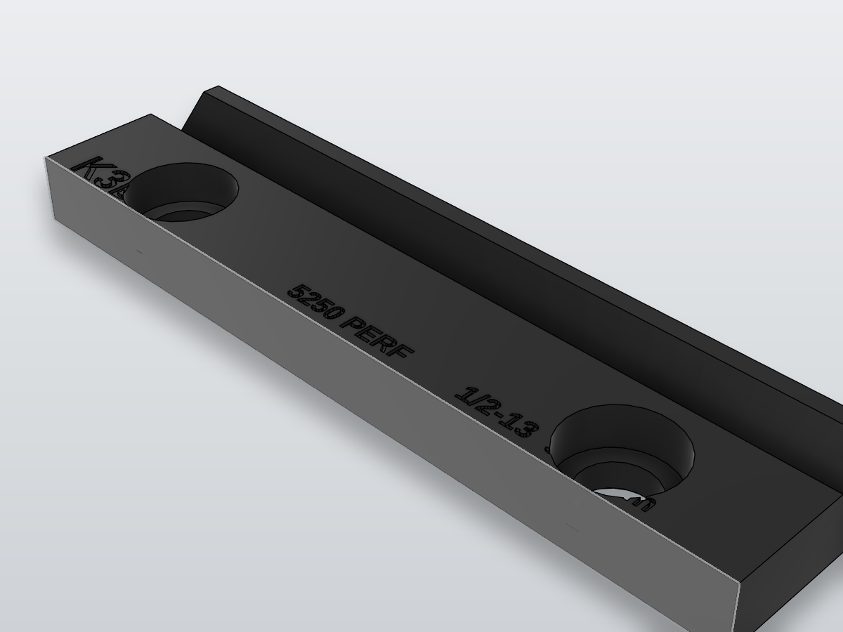Soft Jaw, 5250 vise catalog render