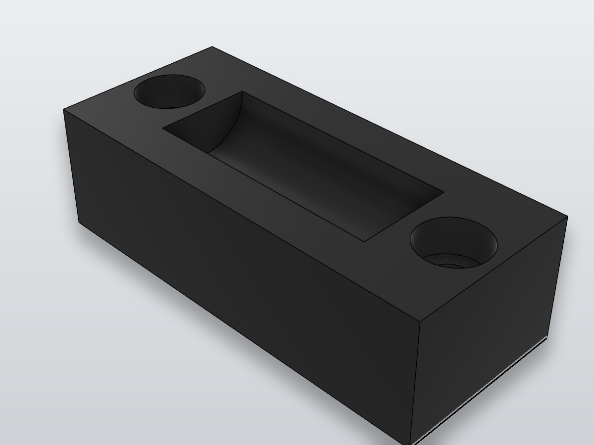 Soft Jaw Insert catalog render